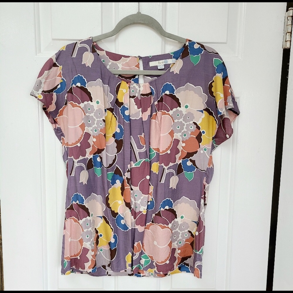 Boden Floral Ravello Top